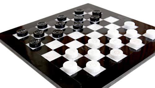 Timeless Appeal of Checkers on Marble