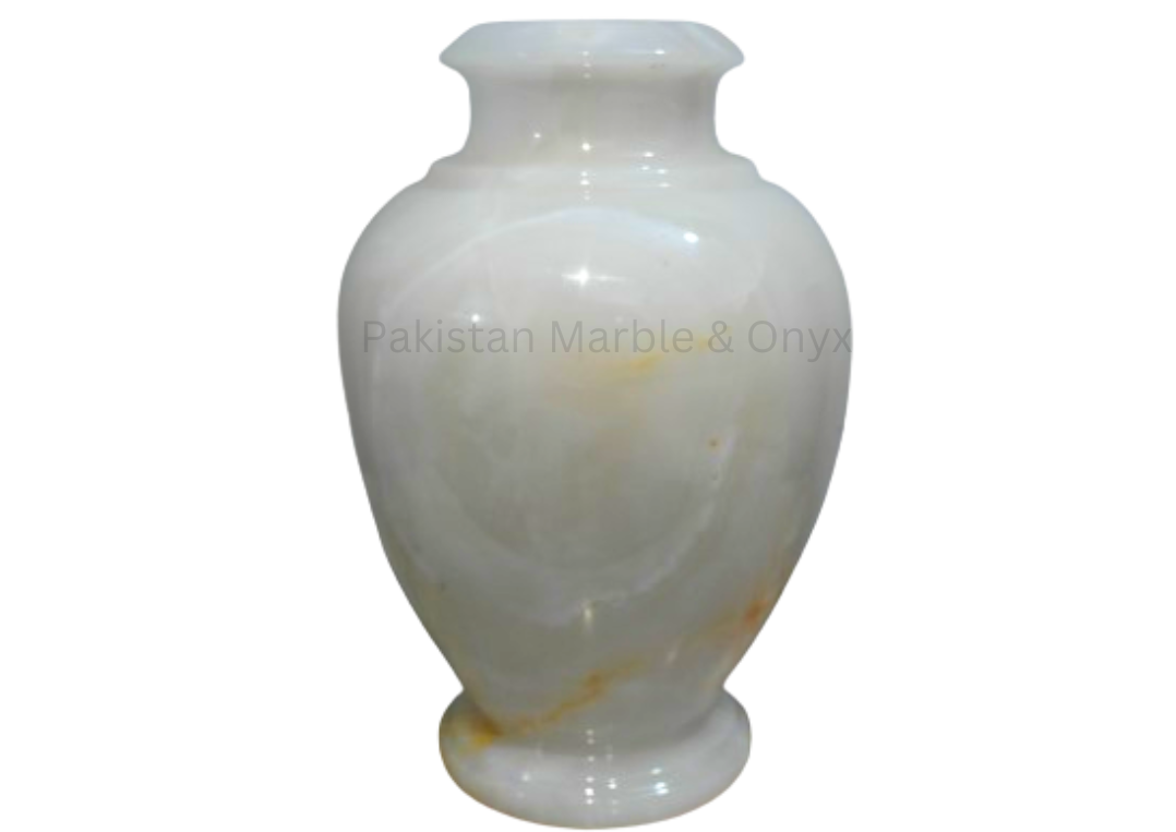 Marble Bedside Vase: Modern White Decor (CODE:00001)